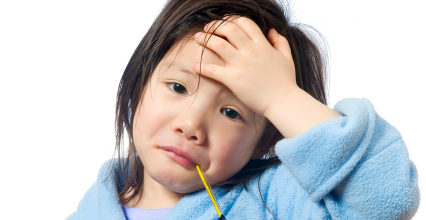 sick kid