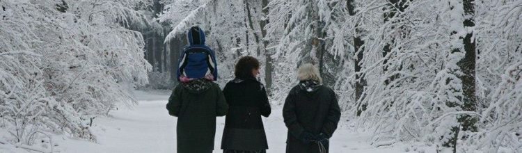 winter walks are cabin fever reducers
