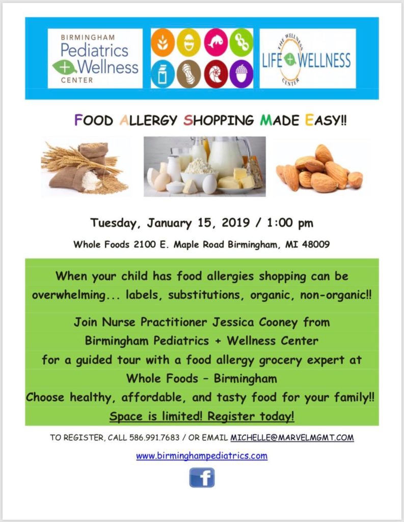 Food allergy shopping made easy!